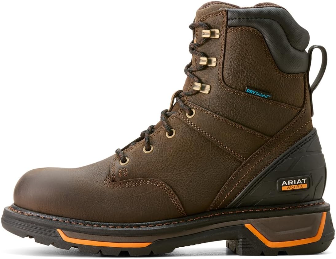 ARIAT Men's Big Rig 8" Waterproof Work Boot
