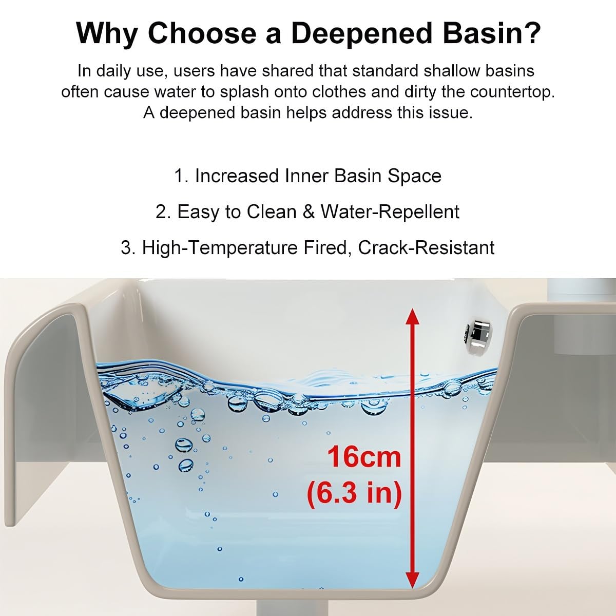 Lavabo esquinero de baño con fregadero, lavabo flotante de pared con armario de almacenamiento, fregadero de pedestal esquinero compacto para espacios pequeños (45 x 30 cm)