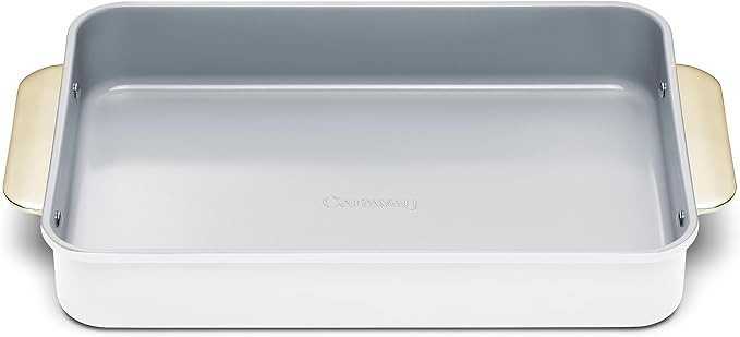 Caraway Non-Stick Ceramic 9”x13” Rectangle Pan - White