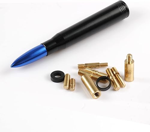 Miniatura 4 de Antena universal de repuesto para automóvil compatible con Ford, Dodge, Chevrolet, GMC, Jeep, Toyota Truc kAntena de repuesto  Hecho de billet