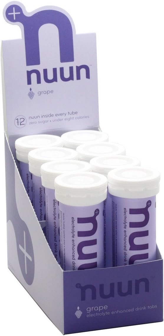 Nuun Active Hydration Grape Drink Tablets (New Formula) - 8 Per Pack