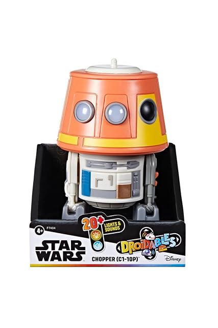 Foto 2 de 3 de Figura de Star Wars Droidables Chopper de 10cm F7404sF6863 HASBRO