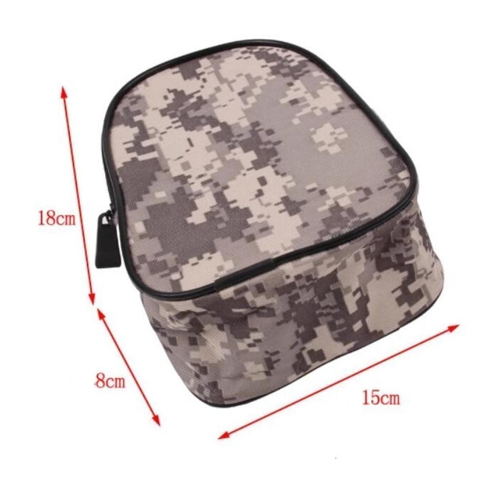 Milageto Fliegenrute-Rohr, Angelruten-Etui, Zubehör, Angelgerät-Halter, Rollen-Aufbewahrungstasche für Outdoor-Sportreisen, Lake River