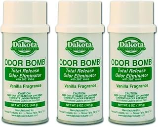 Dakota Odor Bomb Car Odor Eliminator - Vanilla - 3 Pack