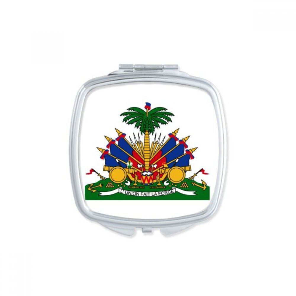 Miroir de poche Vietnam emblème national maquillage compact DIYthinker