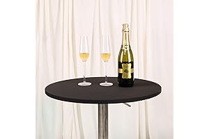 JISEN Cocktail Round Tablecloth: Elevate Your Table Décor