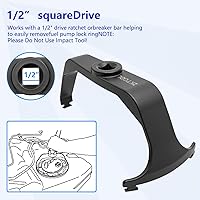 Vista 4 de ZKTOOL 6599 Herramienta de anillo de bloqueo del tanque de combustible, herramientas de instalación y extracción de emisores de bomba