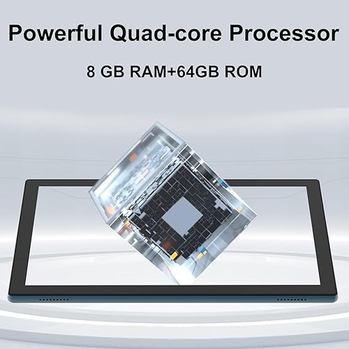 Vista 31 de BYANDBY Tablet Android 2025, tableta de 10.4 pulgadas, 16 GB+128 GB+1 TB expandir, tabletas Android con procesador Octa Core, 2000 x 1200 FHD, WiFi