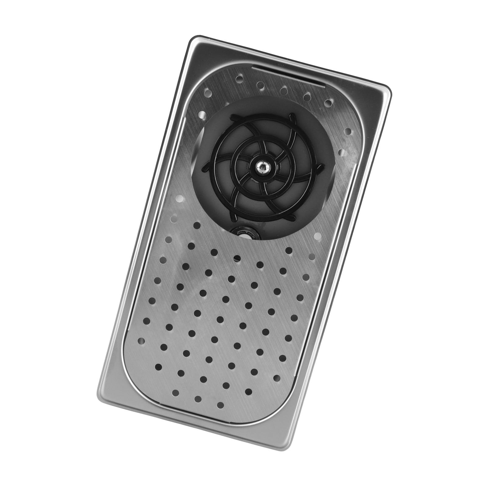 Tnfeeon Enjuagador de Vidrio Lavador de Tazas de Acero Inoxidable con Rociador de Alta Presión de 360 ​​​​grados Operación Automática para Mostradores de Cafeterías y Fregaderos de Cocina Ocupados
