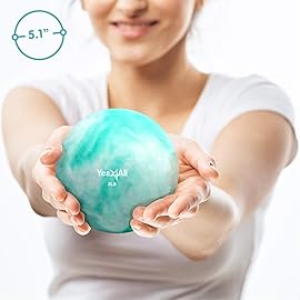 Yes4All Soft Weighted Toning Ball Marble 3lb - Mint