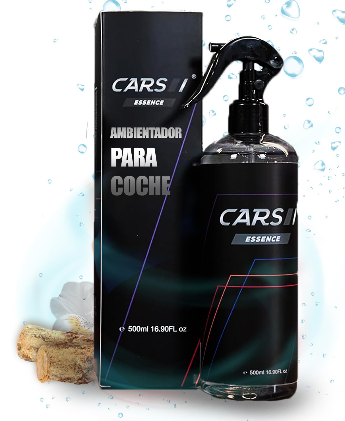 Odświeżacz powietrza do samochodu 500ml | Zapach do pojazdów | Twój samochód pachnie jak pierwszego dnia | Odświeżacz powietrza do samochodu neutralizuje i usuwa zapachy
