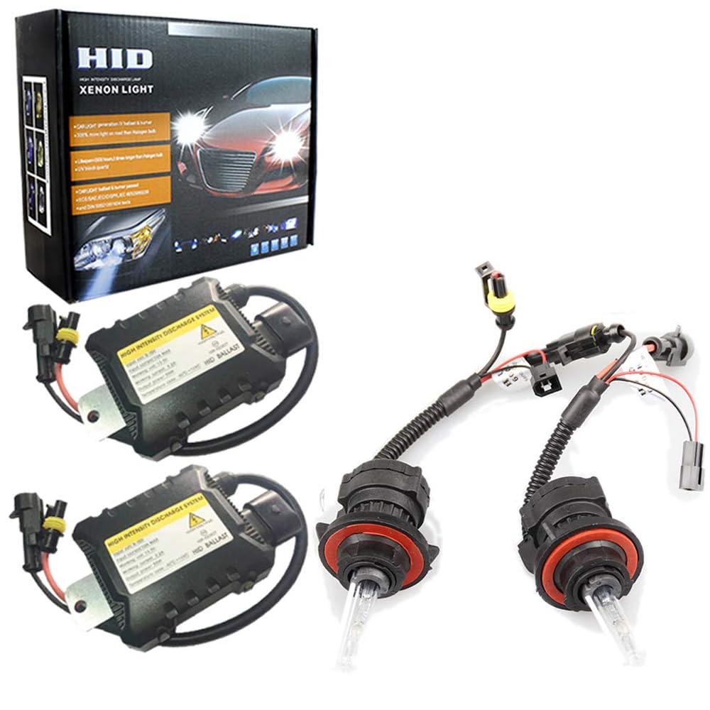 PolarLander 1 Paar CANBUS HID Xenon Kits Auto Koplamp Slanke Ballast Xenon Lamp Ballast Conversie H7 Kleurtemperatuur 6000 K