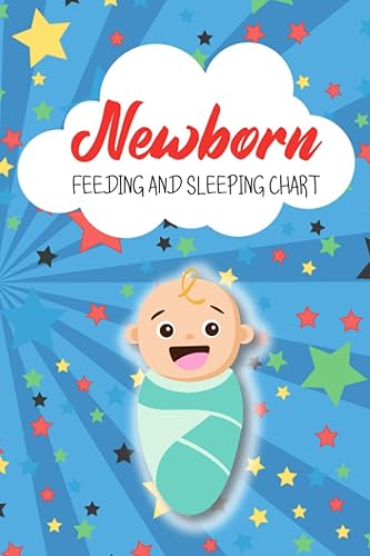 NEWBORN FEEDING AND SLEEPING CHART Everyday Mother Baby Tracking Journal for Baby Feeding Pillow for Newborn Feeding and Sleeping Chart and