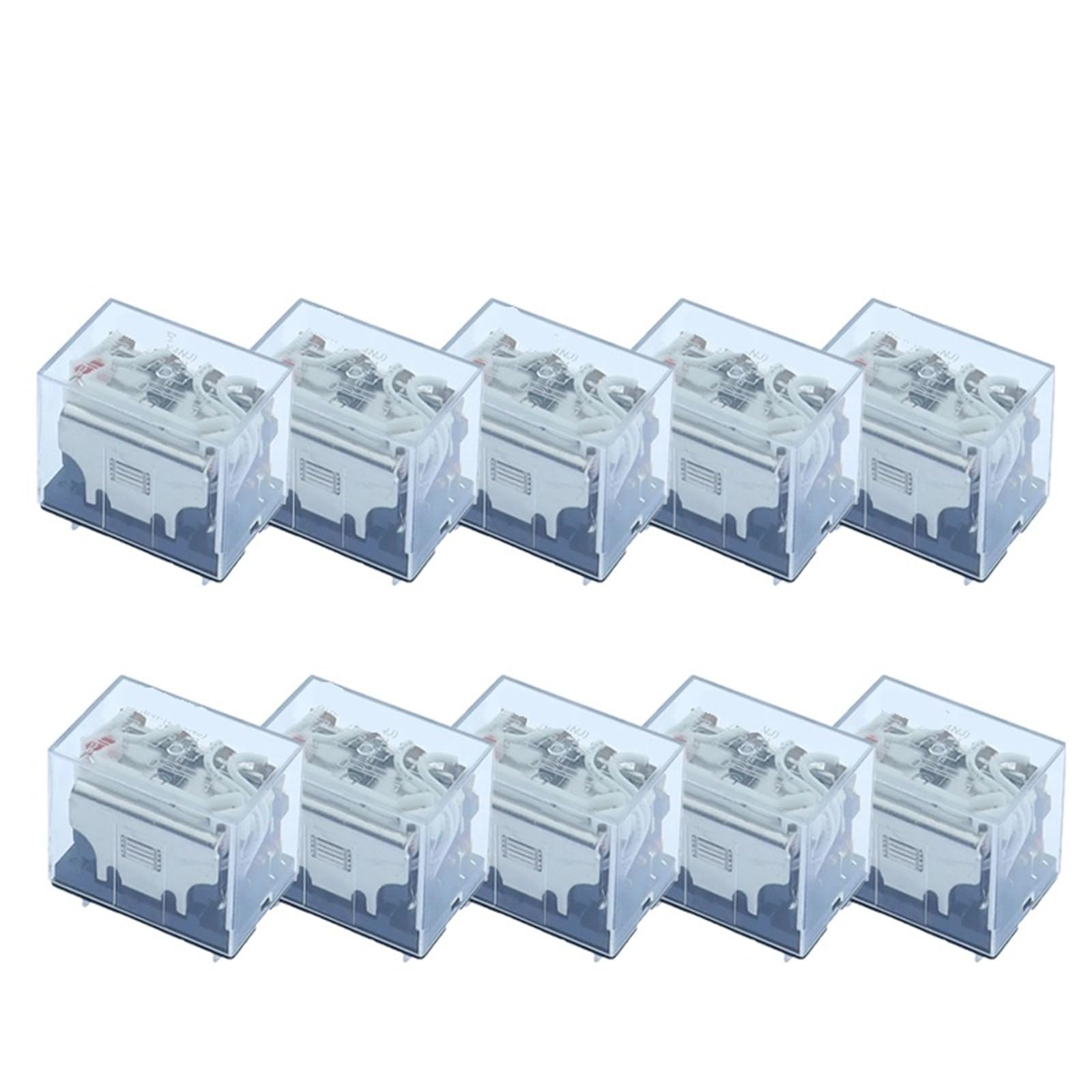 Relais intermédiaire AC 220V LY4NJ à 14 broches pour circuits électriques