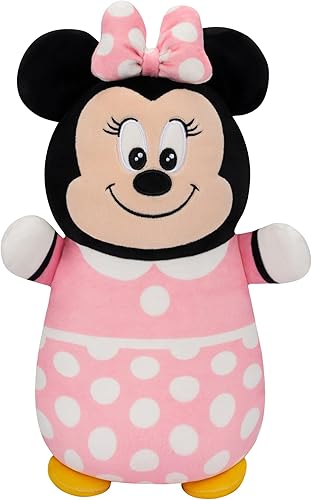 Miniatura 10 de Squishmallows Peluche oficial de Mickey Mouse HugMees de Disney original de 10 pulgadas, tamaño mediano, ultrasuave