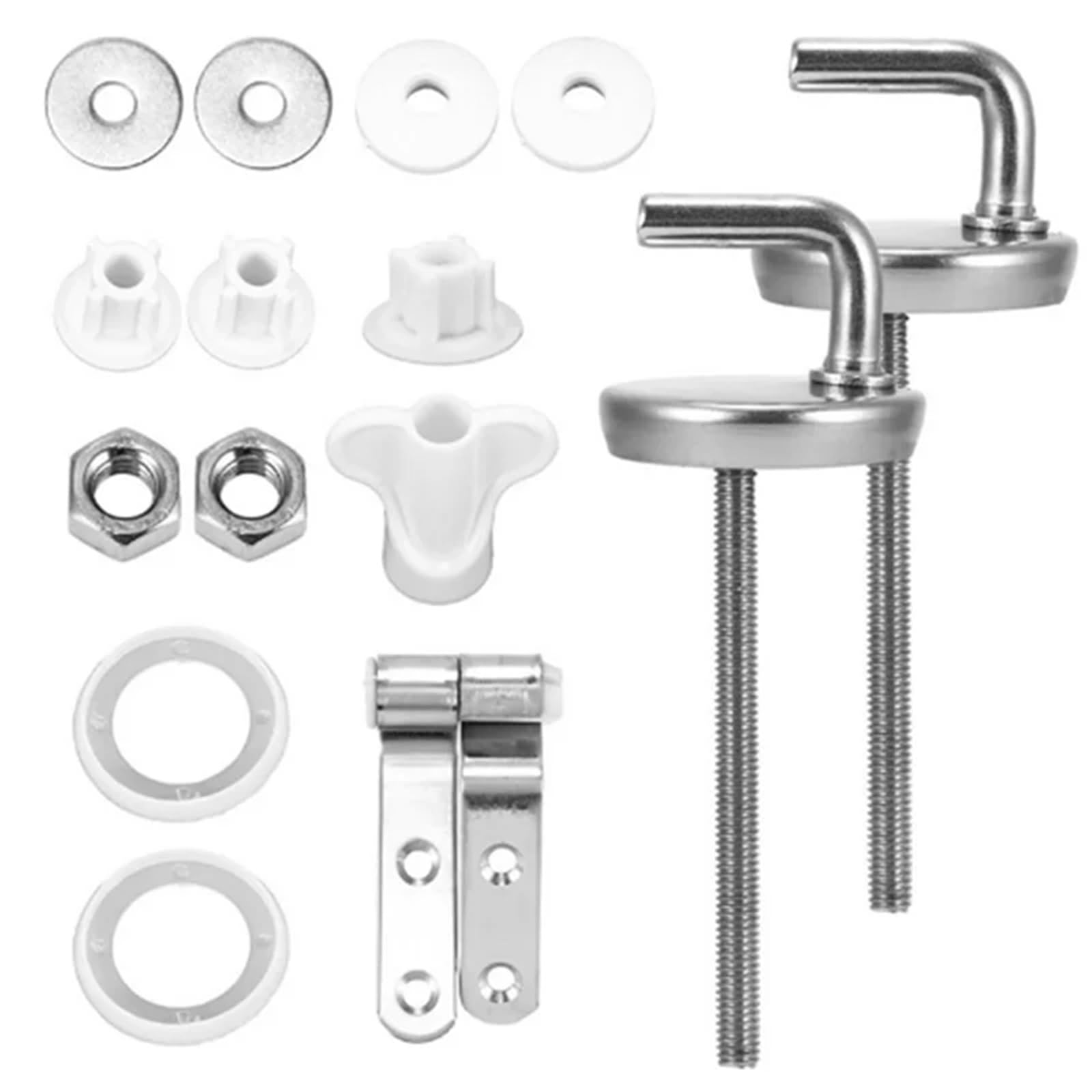 Toilet Seat Screws, Alloy Replacement Toilets Hinges Universal Top Fixing Hinge Parts for Seats