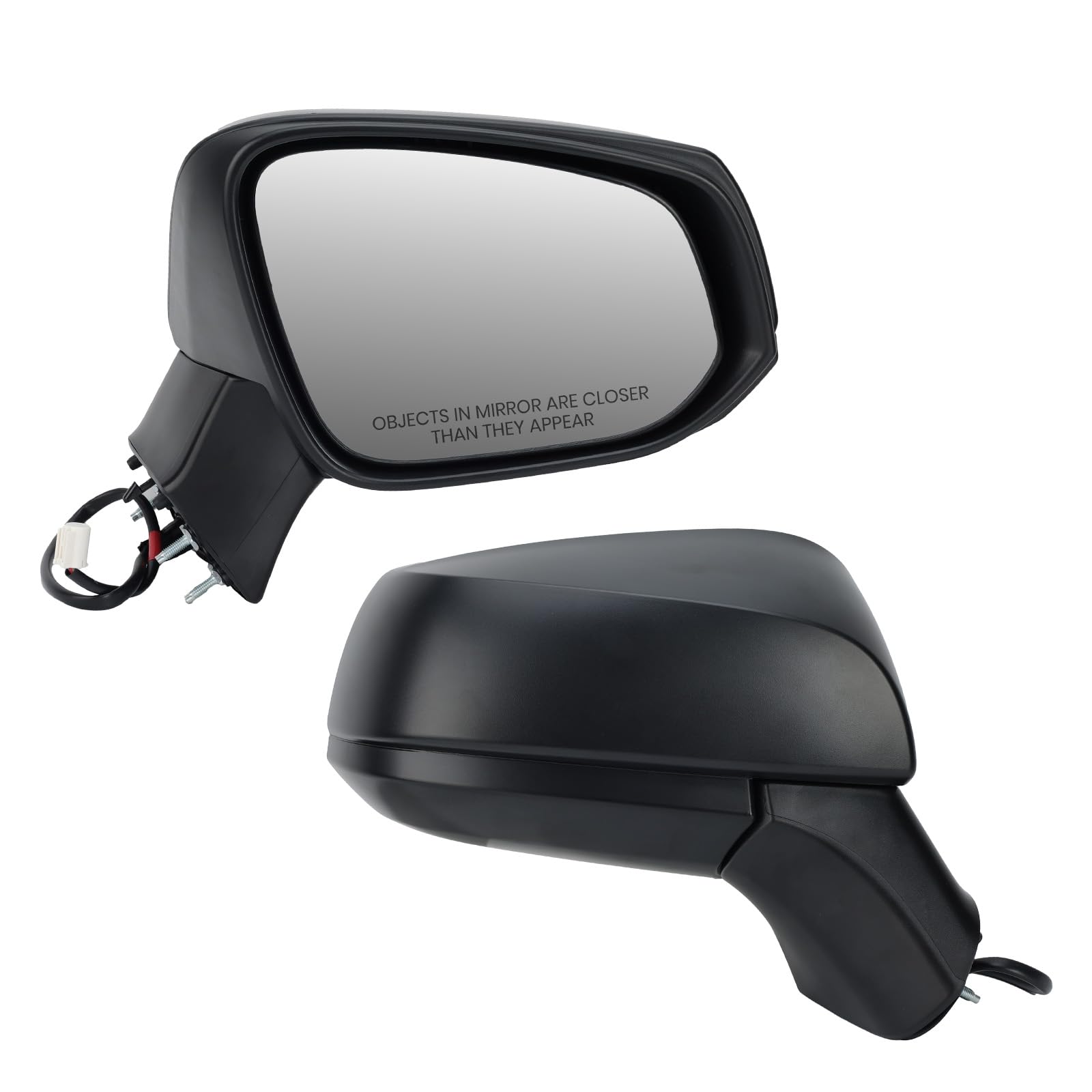 Right Passenger Side Mirror Compatible with Toyota RAV4 2019 2020 2021 2022 2023 2024 Door Mirrors Power Manual Folding Non-Heated 3 Pins product thumbnail 9