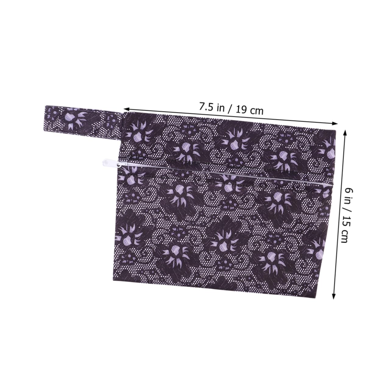 Toalla Menstrual de Tela Lavable 4 Piezas de Fibra | Bolsa de Almacenamiento, Reutilizable y Suave, Formato Cómodo para Uso Diario