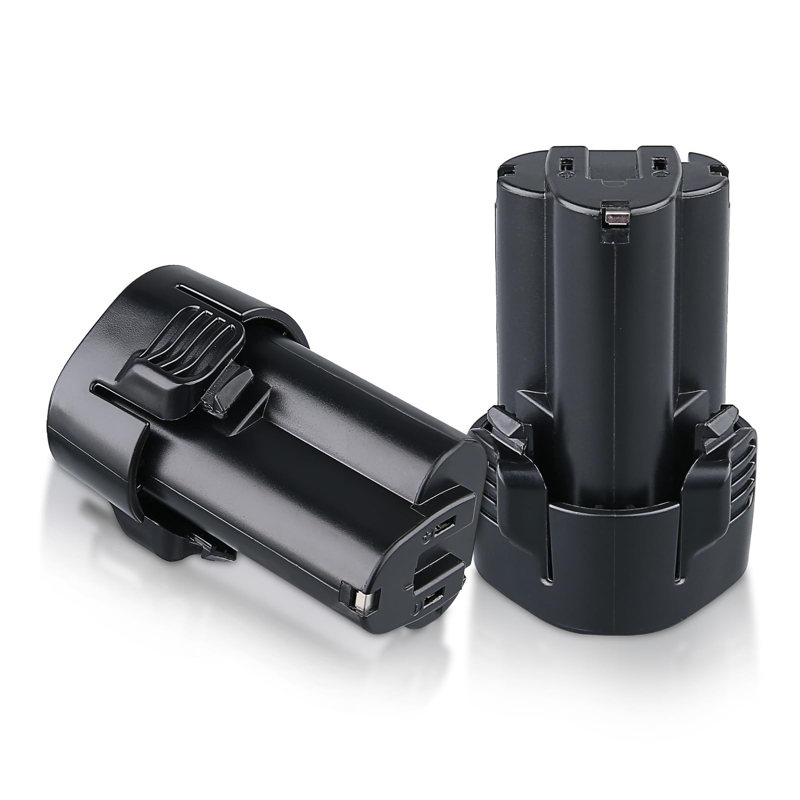 2 Stück BL1013 4,8Ah 10,8 V Lithium-Ionen Ersatz für Makita 10,8V Akku BL1013 BL1014 DF030D DF330D LCT203W TD090D Kompatibel mit Makita Akku 10,8 V 194550-6 194551-4 194588-1 195332-9 Werkzeuge