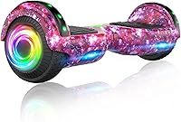 Vista 7 de SISIGAD Scooters for Kids Ages 7-12, with Built-in Bluetooth Speaker and 6.5" Colorful Lights Wheels, Safety Certified Self Balancing Scooter