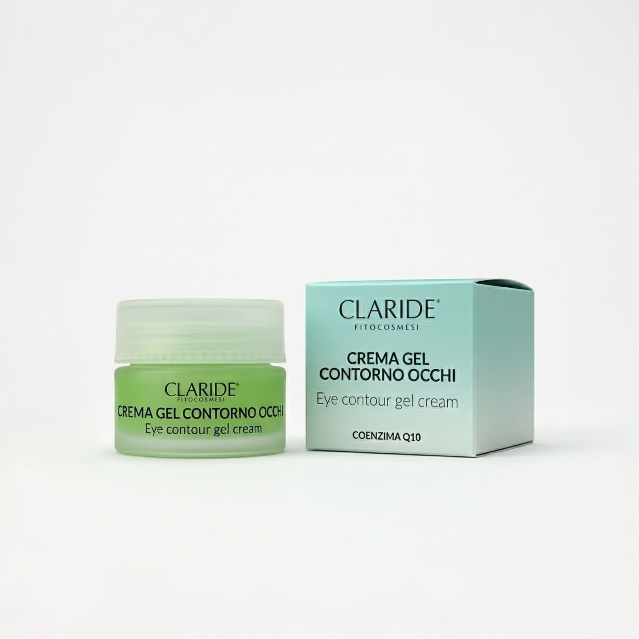 Crema Gel Contorno Occhi, Formula Antiossidante con Tè Verde, Coenzima Q10 e Vitamina E, per Tutti i Tipi di Pelle, (30 ml)