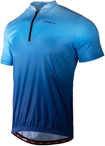 Mens Cycling Jersey Short Sleeve Moisture Wicking Tops