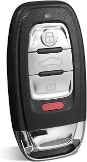 Keyless Entry Remote Key Fob Compatible with Audi A4 A5 A6 A7 A8 2008-2016, Smart Prox Control Car Key FCC ID: IYZFBSB802