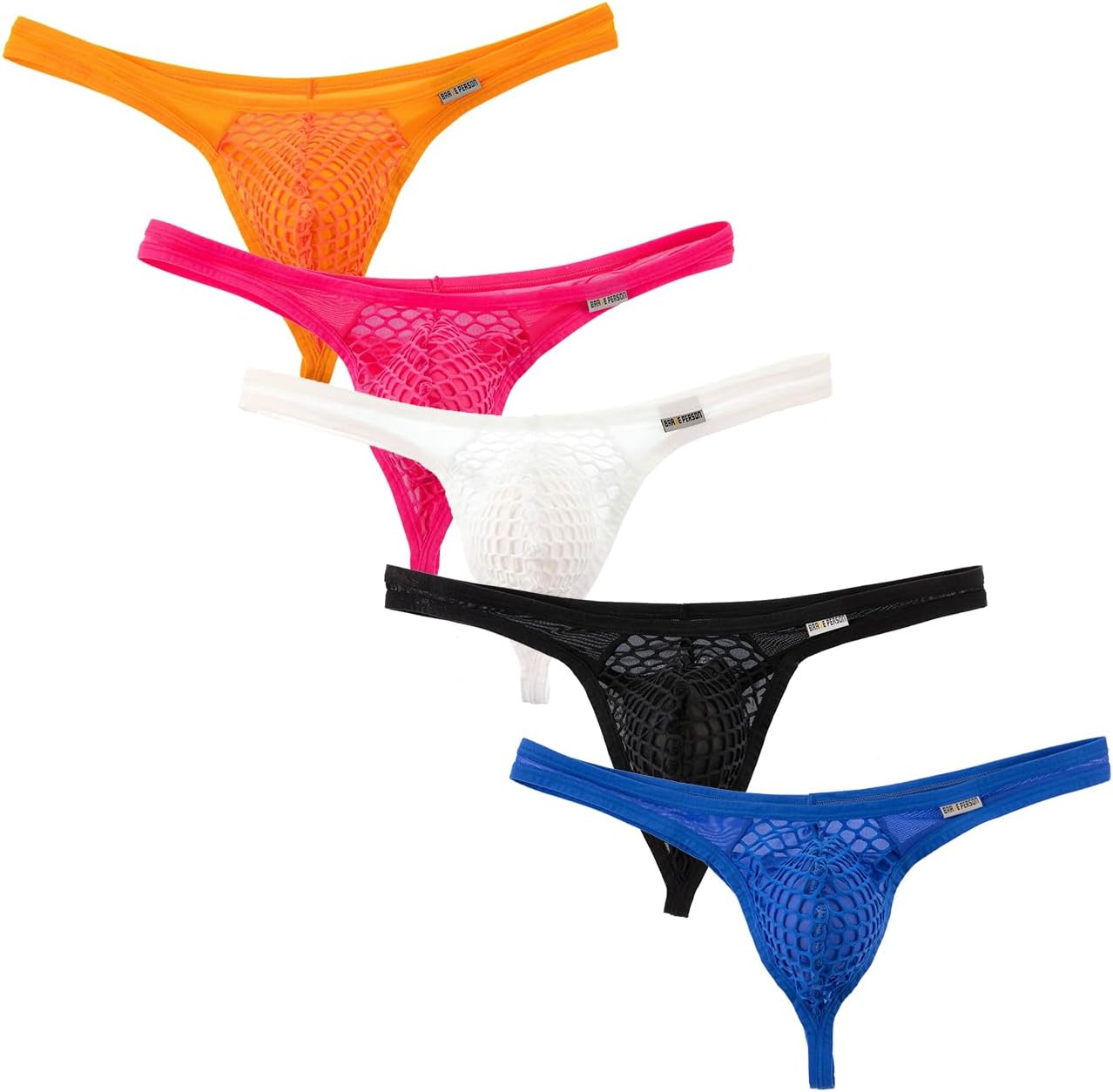 TAPUU Mens Mesh Thong and G String Underwear, Mens Panties