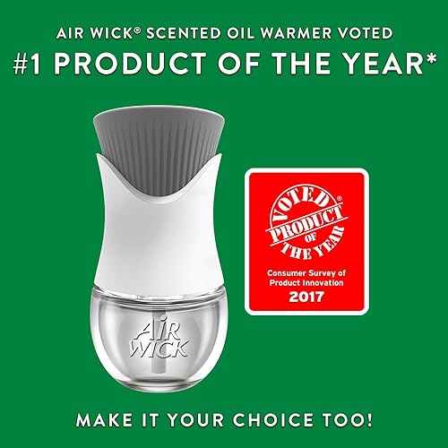 Miniatura 2 de Air Wick Aceite perfumado White Lilac (mezcla de flor de cereza y magnolia combinada con elegantes notas de jazmín y manzana), 0.67 onzas, paquete
