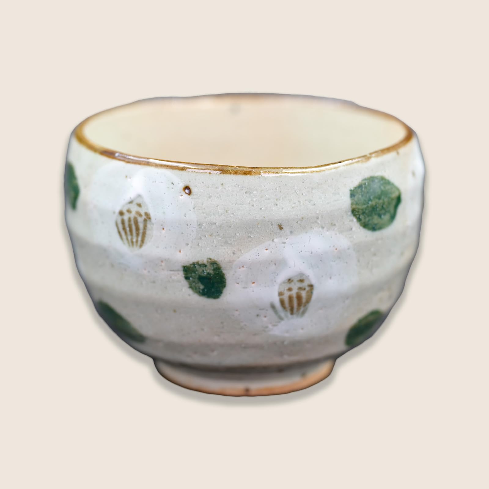 Hor…..抹茶わん２点 Amazon.co.jp: 美濃焼 抹茶茶碗 陶器 約径9.5×高さ7cm 約250ml 電子