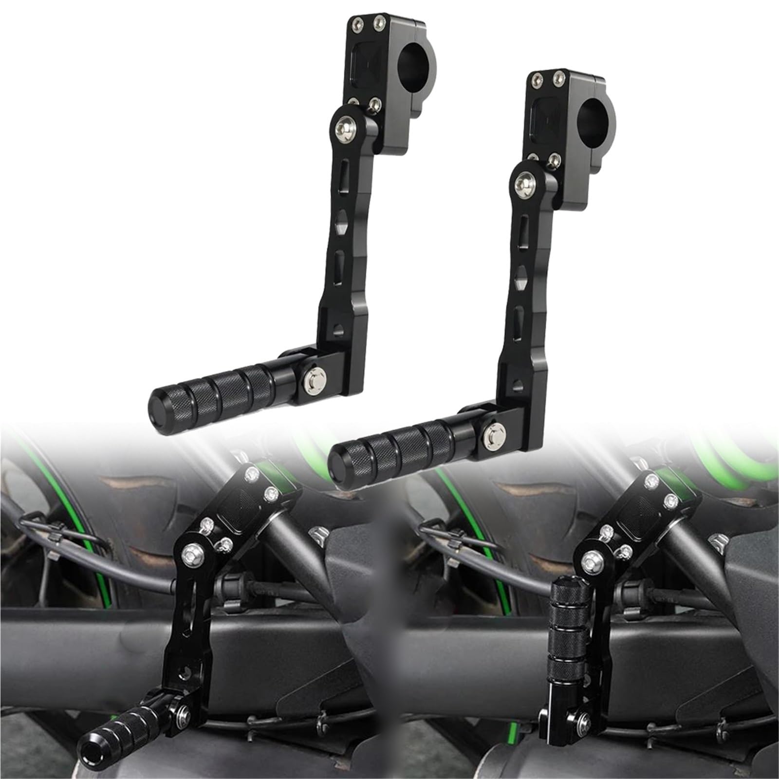 Repose-Pieds Autoroute 32 Mm pour Moto Harley Davidson Dyna et Sport Glide
