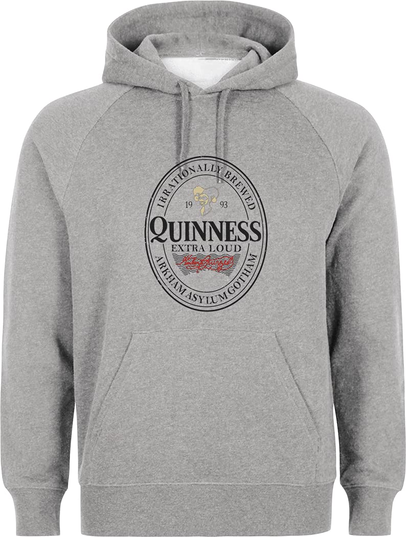 Quinness - Felpa con cappuccio extra forte e irrazionalmente Brew.
