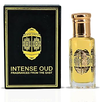 Attar Majmu Perfume Oil for Women, 12ML 0.40 OZ Luxurious Concentrated Fragrance with Black Gift Box, Florals, Warm Amber, Sandalwood & Musk Notes - A Signature Gift for Valentines Day