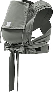 Stokke Limas Babytrage Glacier Green (OCS) - Half Buckle Babytrage für Neugeborenee - Drei Trageoptionen - Sicher von Geburt an & bis zu 15 kg