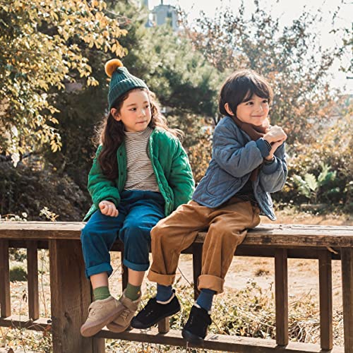 Ozkiz Toddler Girls Boys Winter Fur Lined Sneakers Shoes2