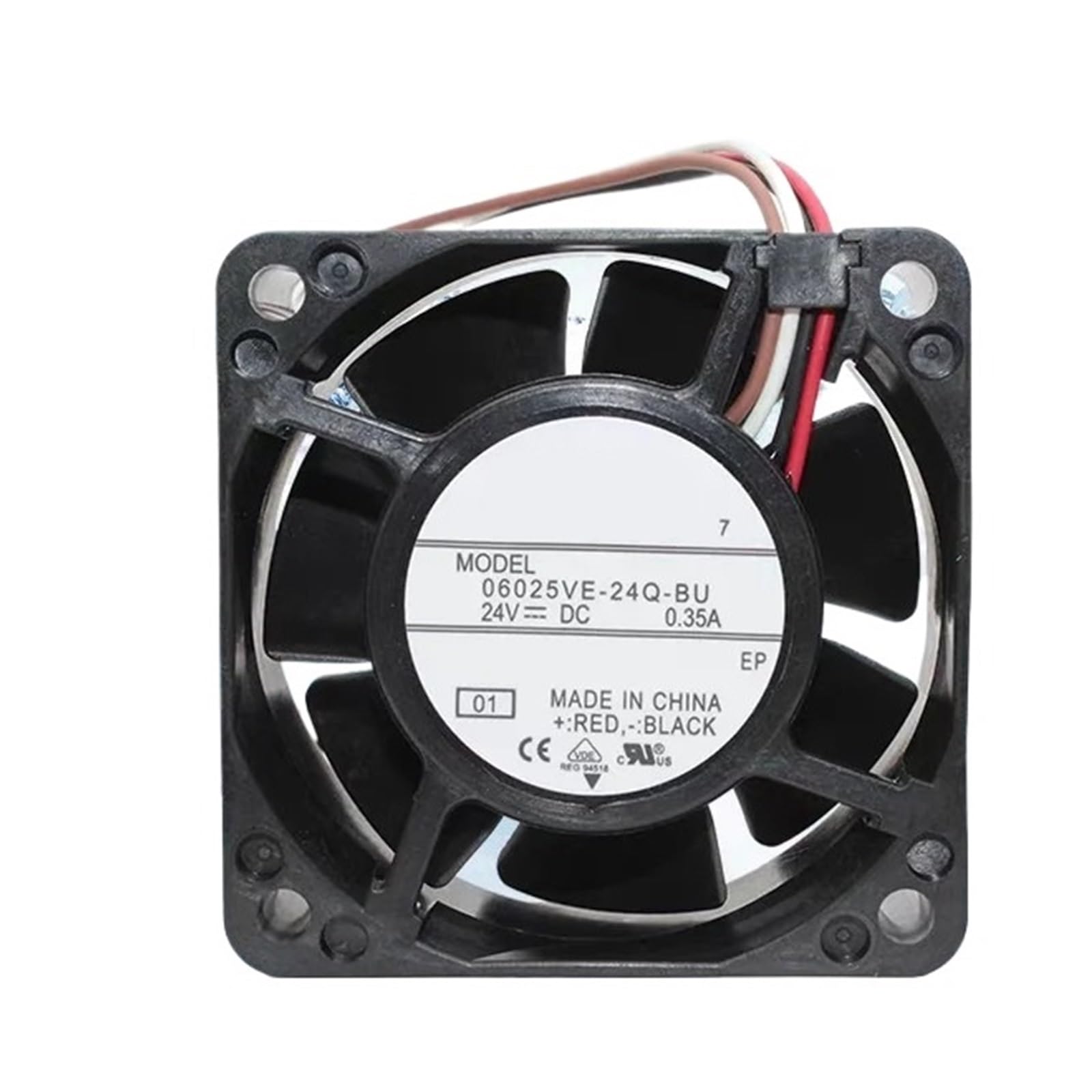 TRBFGVCJ 06025VE-24Q-BU 24VDC 0.35A 6025 60x60x25mm COOLING FAN RADIATOR