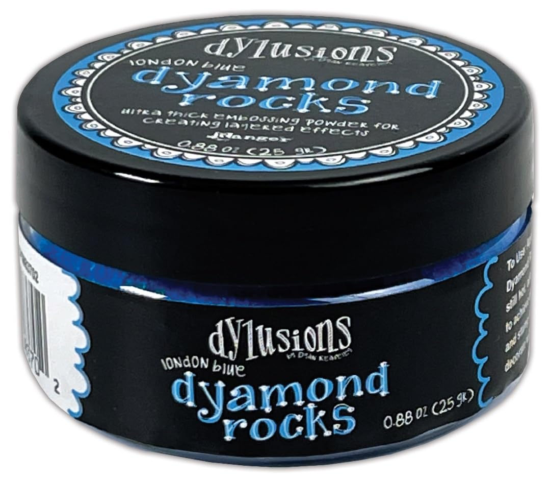 Dyan Reaveley Dylusions Dyamond Rocks-London Blue DYMR-83702