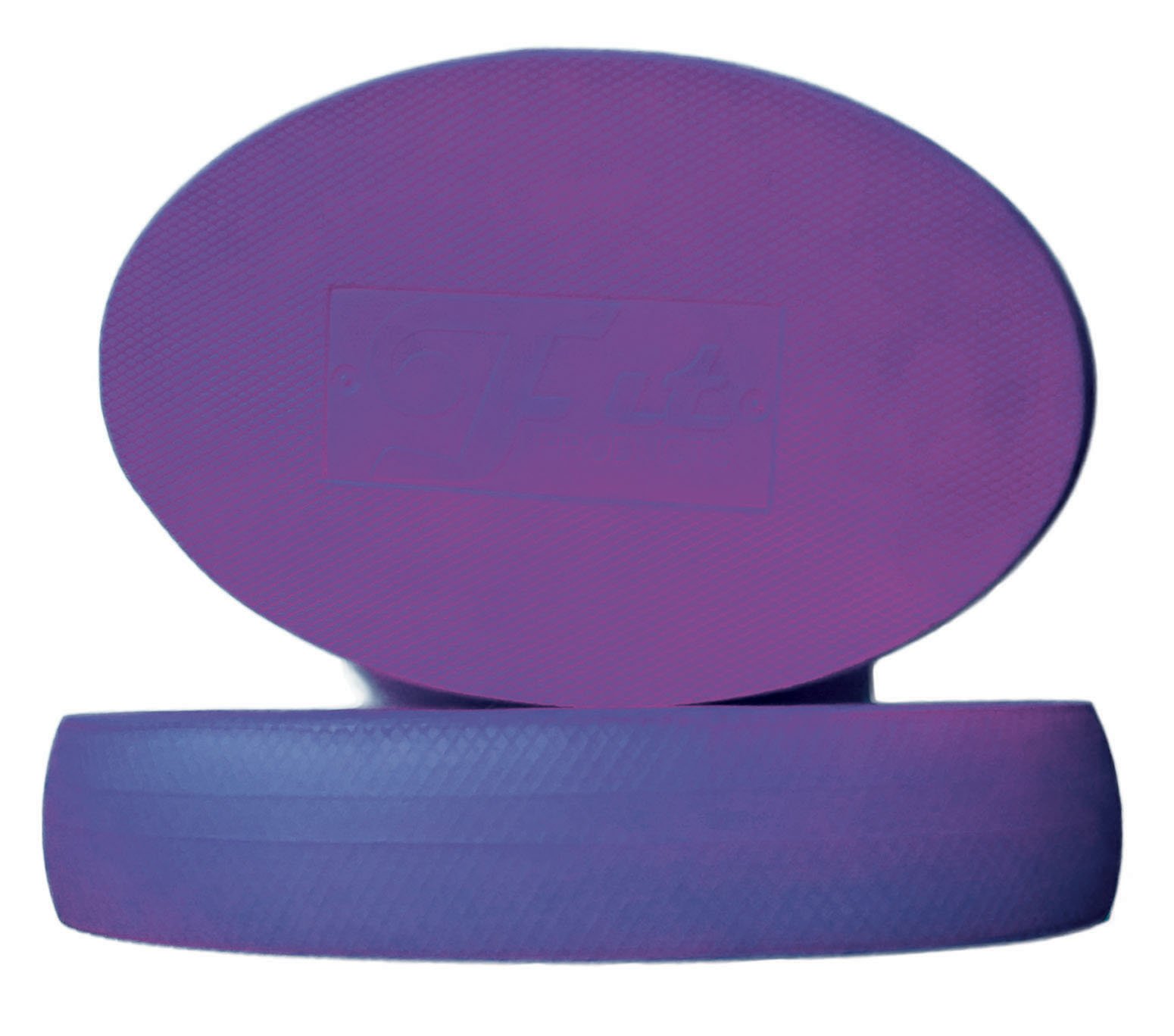 FitProducts Oval Balance Pads: Ideal für Physiotherapie, Pilates, Yoga, Kampfkunst Balance/Ausdauer/Kernstabilität/Krafttraining, Bewegungsrehabilitation und vieles mehr! (Lila)
