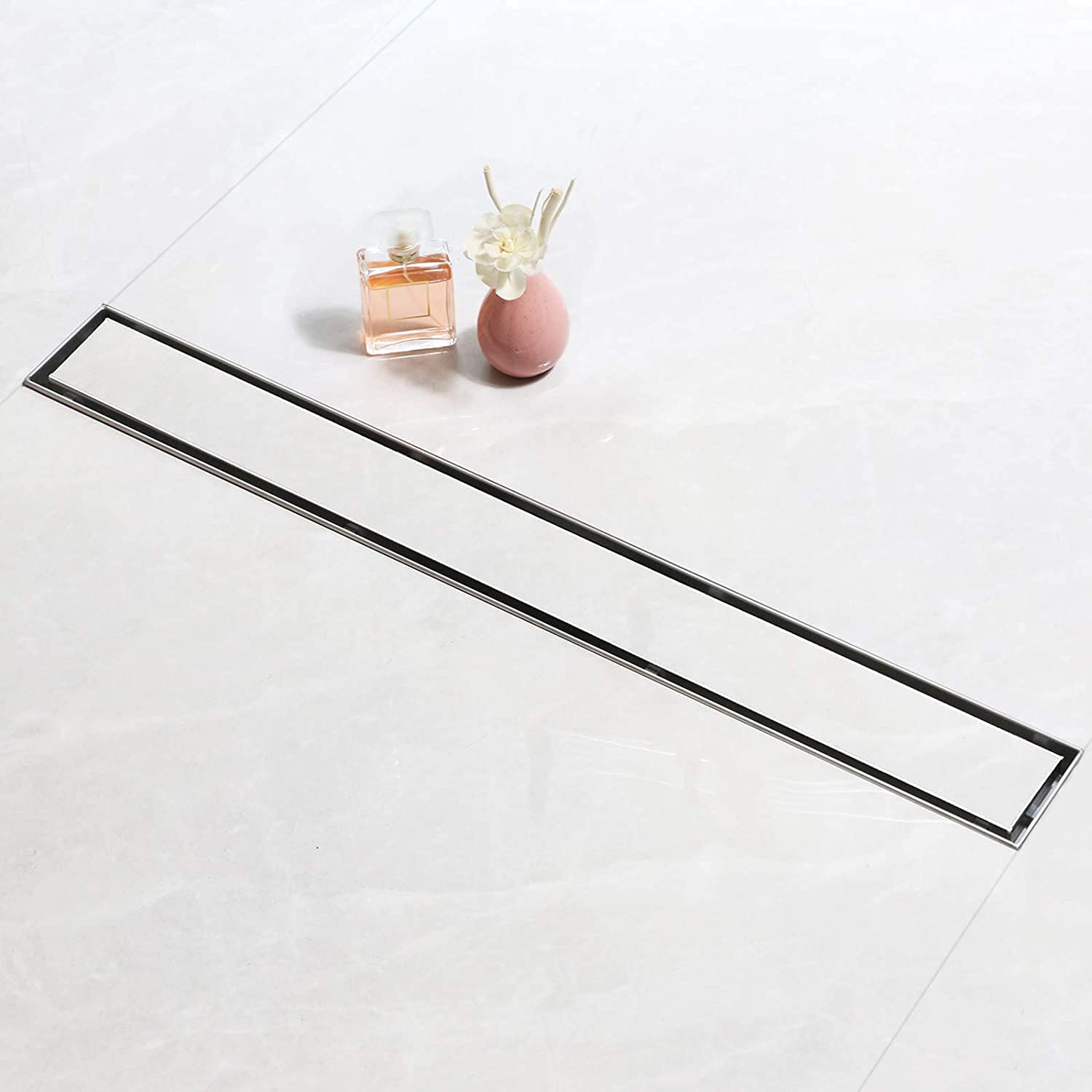 Buy Royal Apex Stainless Steel Rectangle Side Outlet Shower Floor Drain