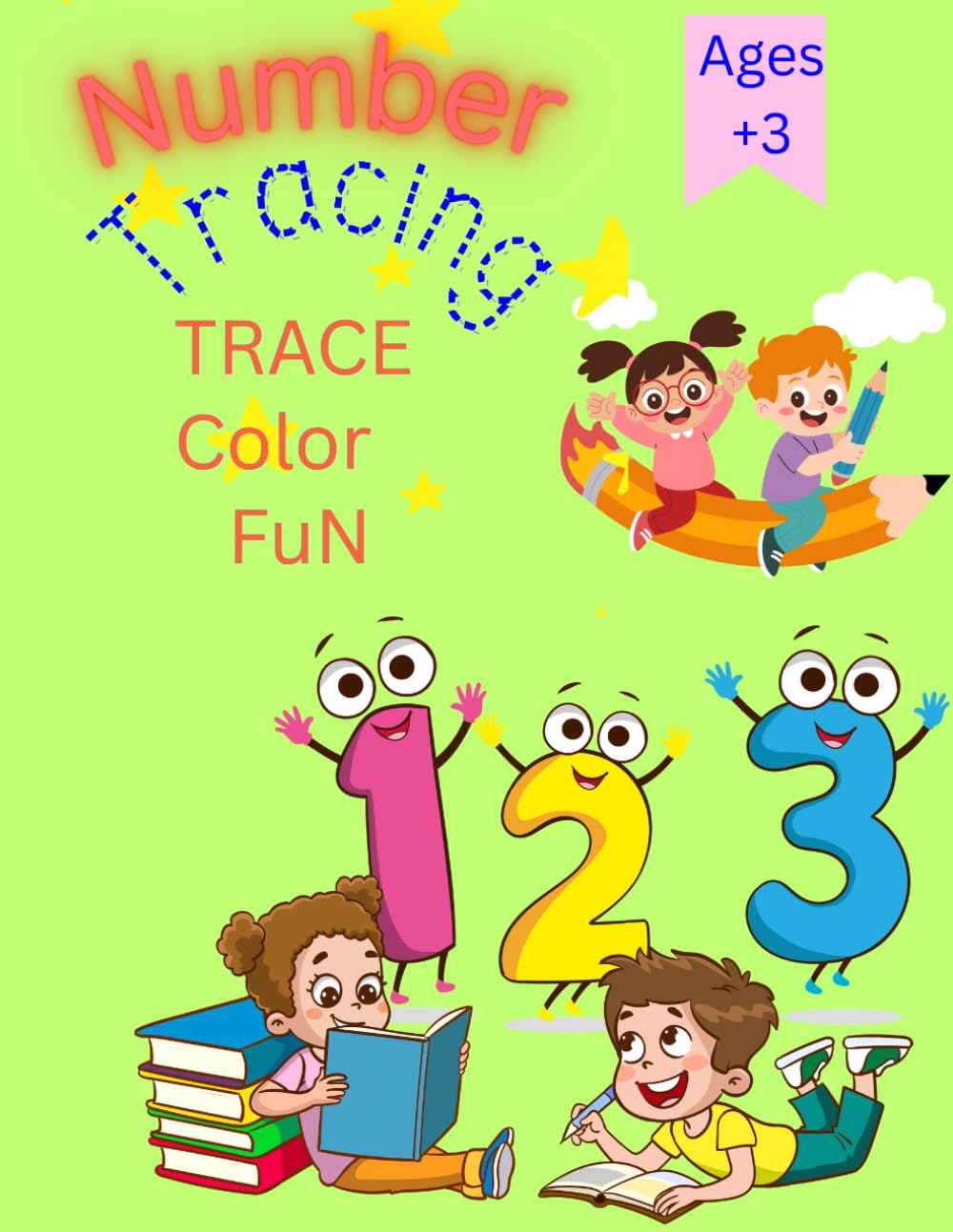 Tracing Numbers: Trace color Numres