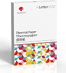 Phomemo US Papier à imprimer thermique lettre, Impression thermique avancée, Fournitures de retour à l'école, Compatible avec M08F-Letter, M832, M833, M834 Imprimante portable, 8.5" x 11", 200 Feuilles
