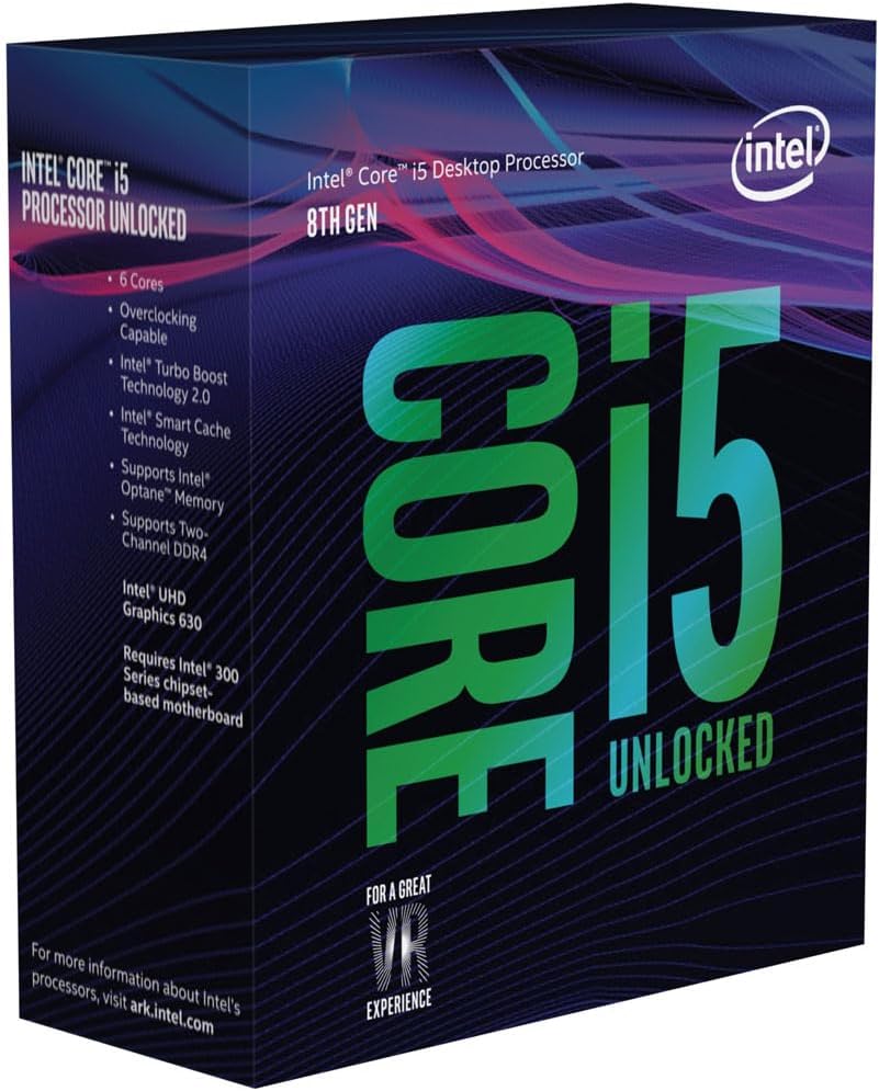 OEM Intel Core i5 i5-8600K Hexa-core (6 Core) 3.60 GHz Processor - Socket H4 LGA-1151