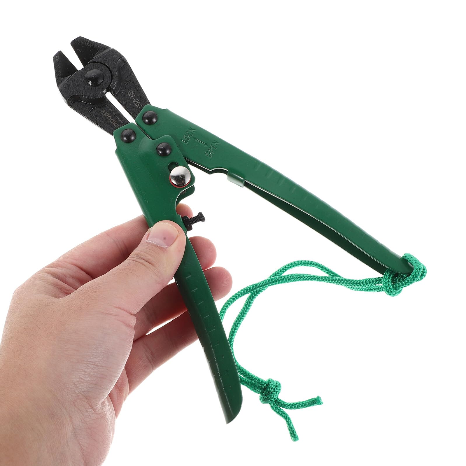 Pinze Multifunzione per Gioielli, Taglio e Riparazione, Acciaio | Punta Fine, Apertura Massima 6mm, Impugnatura Confortevole, Verde, per Lavori di Precisione e Controllo Accurato