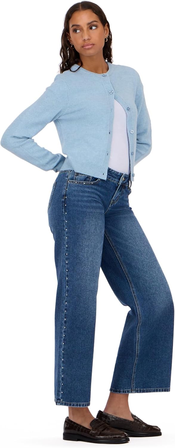 Forever 21 Womens Cardigan Sweater Soft Knit Long Sleeve Button Front - Image 3