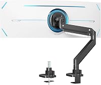 Putorsen Monitor Kar - Állítható Monitorállvány 5,68 kg Teherbírással, Ergonomikus Monitortartó Kar Asztali Rögzítéssel, 44 cm 1