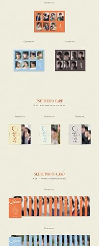 Miniatura 4 de SF9 Sequecne 13 Mini álbum Versión de claridad CD+80p Folleto+1p ID Foto+1ea pegatina+1p unidad PhotoCard+1p Selfie PhotoCard+seguimiento sellado