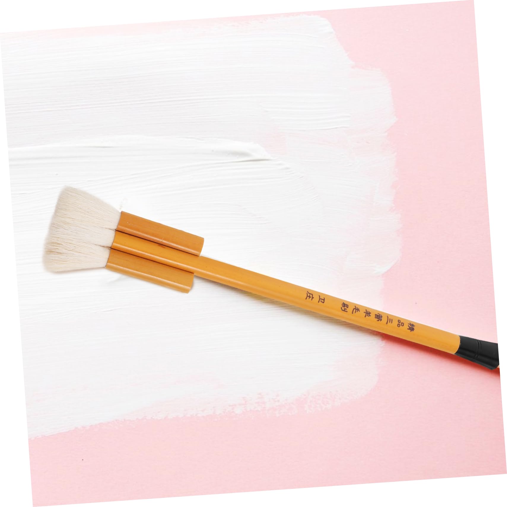 SEWACC 5piezas Pinceles De Pintura De Lana Para De Unidades Pinceles De Mano Alta Absorción De Agua Para Técnicas De Pintura y Fondo