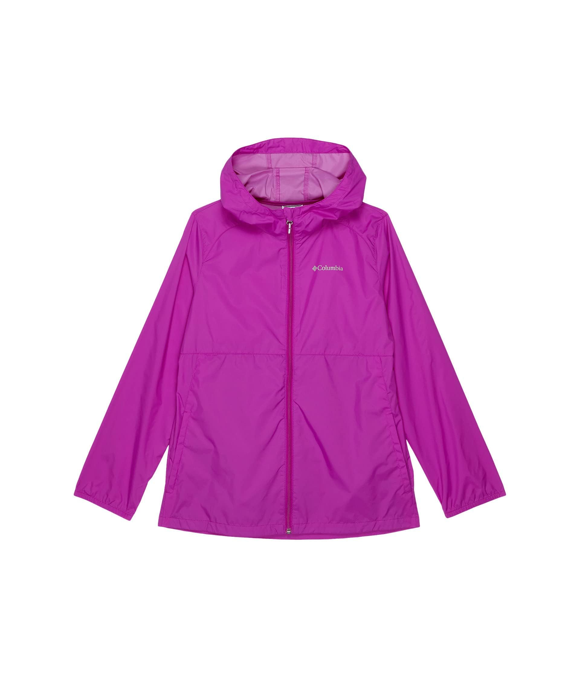 Columbia Youth Girls Switchback II Jacket, Bright Plum, X-Large