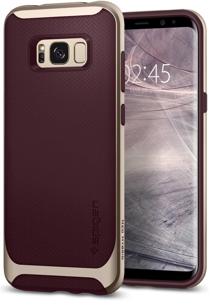 Spigen Neo Hybrid Designed for Samsung Galaxy S8 Plus Case (2017) - Burgundy