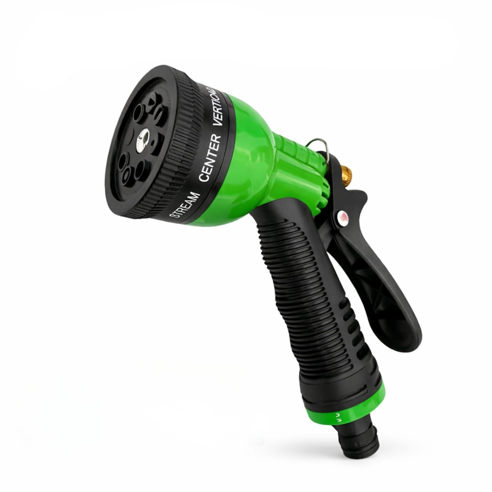 Naeem Sons Green,Black 8 Way Hose Pipe Spray Gun Garden Hose Spray Nozzle,High-Pressure Water Gun For Plants & Lawns Watering Multi-Jet Hose Spray Nozzle Adjustable Settings